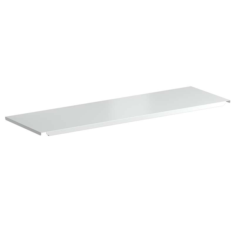 Cornerstone Lower Steel Shelf, 60" X 18", ESD, Light Grey